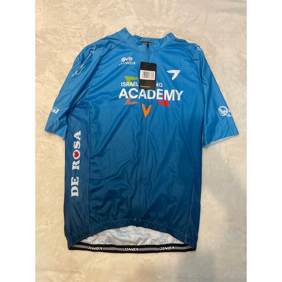 NWT JINGA Israel Cycling Academy Track Team Cycling Jersey Shirt 3XL Big & Tall - Picture 3 of 10